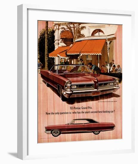 1965 GM Pontiac-Wide Tracks-null-Framed Art Print