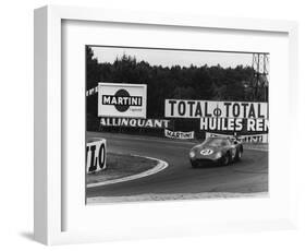 1965 Le Mans winning Ferrari 250 LM of Jochen Rindt and Masten Gregory-null-Framed Photographic Print