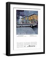 1965 Mercury - Act Nonchalant-null-Framed Art Print