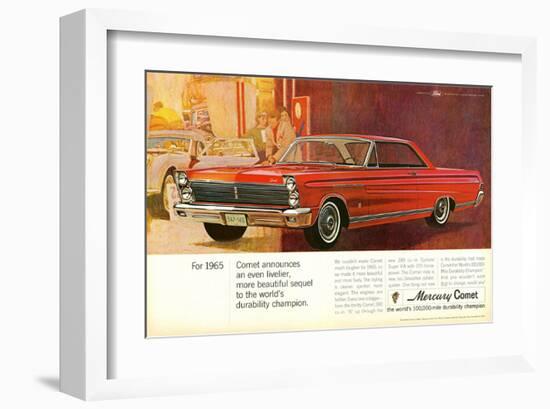 1965 Mercury Beautiful Sequel-null-Framed Art Print