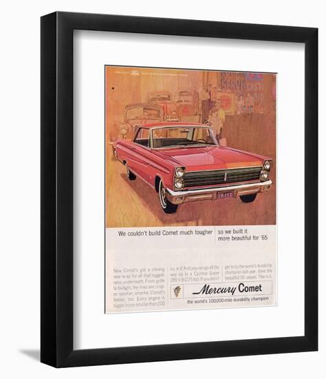 1965 Mercury More Beautiful-null-Framed Art Print