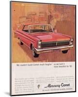 1965 Mercury More Beautiful-null-Mounted Art Print