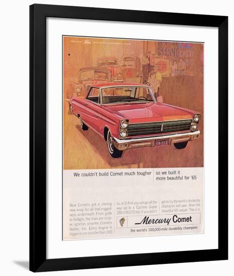 1965 Mercury More Beautiful-null-Framed Art Print