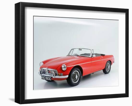 1965 MG B roadster-null-Framed Photographic Print