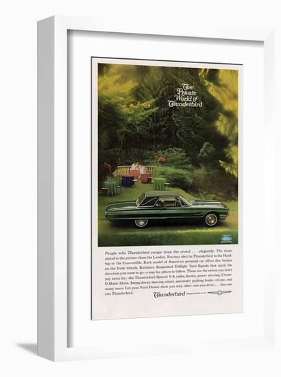 1965 People Who Thunderbird…-null-Framed Art Print