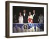 1965 Presidential Inauguration: the Lyndon Johnsons with Muriel and Hubert Humphrey-null-Framed Photo