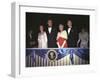 1965 Presidential Inauguration: the Lyndon Johnsons with Muriel and Hubert Humphrey-null-Framed Photo