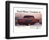 1965 Thunderbird Bird's Tail-null-Framed Art Print