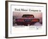 1965 Thunderbird Bird's Tail-null-Framed Art Print