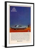 1965 Thunderbird Luxury Travel-null-Framed Art Print