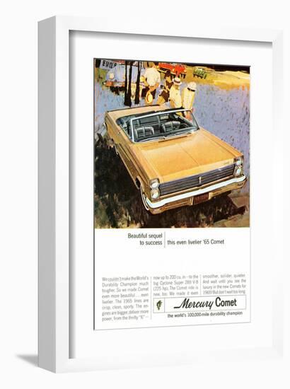 1965Mercury Beautiful Sequence-null-Framed Art Print