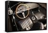 1966 AC Cobra 427 Interior-S. Clay-Framed Stretched Canvas