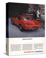 1966 Corvette Escape Mechanism-null-Stretched Canvas