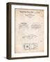 1966 Corvette Mako Shark II Patent-Cole Borders-Framed Art Print