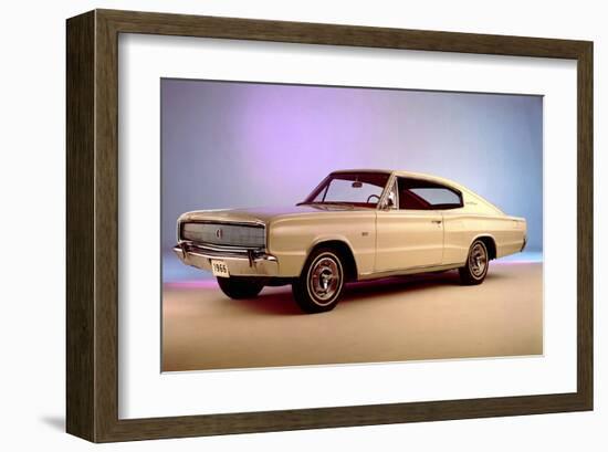 1966 Dodge Charger 1st Year-null-Framed Art Print