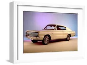 1966 Dodge Charger 1st Year-null-Framed Art Print