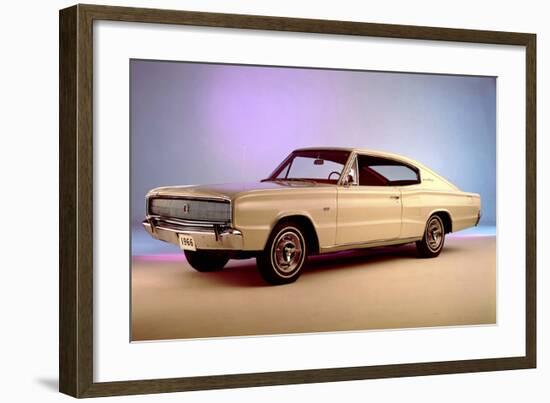 1966 Dodge Charger 1st Year-null-Framed Art Print