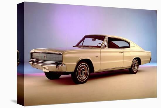 1966 Dodge Charger 1st Year-null-Stretched Canvas