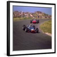 1966 Dutch Grand Prix, Jackie Stewart in BRM-null-Framed Photographic Print