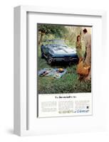 1966 GM Corvette Built for Two-null-Framed Art Print