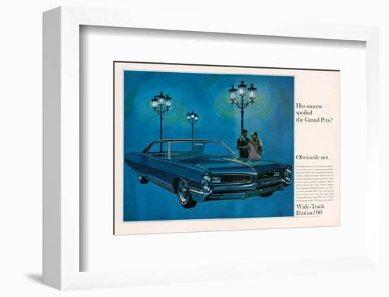 1966 GM Pontiac Grand Prix-null-Framed Art Print