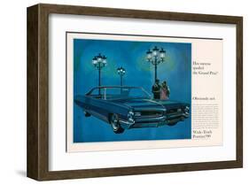 1966 GM Pontiac Grand Prix-null-Framed Art Print