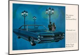 1966 GM Pontiac Grand Prix-null-Mounted Art Print