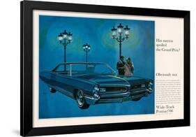 1966 GM Pontiac Grand Prix-null-Framed Art Print