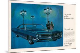 1966 GM Pontiac Grand Prix-null-Mounted Art Print