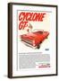 1966 Mercury-Comet Cyclone Gt-null-Framed Art Print