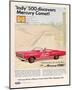 1966 Mercury - Comet Indy 500-null-Mounted Art Print