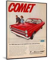 1966 Mercury-Comet New Lengths-null-Mounted Art Print