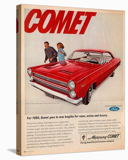 1966 Mercury-Comet New Lengths-null-Stretched Canvas