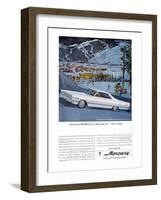 1966 Mercury - Point it Uphill-null-Framed Art Print