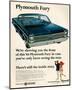 1966 Plymouth Fury-null-Mounted Art Print