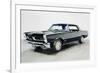 1966 Pontiac GTO Watercolor-NaxArt-Framed Art Print