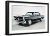 1966 Pontiac GTO Watercolor-NaxArt-Framed Art Print