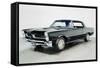 1966 Pontiac GTO Watercolor-NaxArt-Framed Stretched Canvas