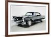 1966 Pontiac GTO Watercolor-NaxArt-Framed Premium Giclee Print