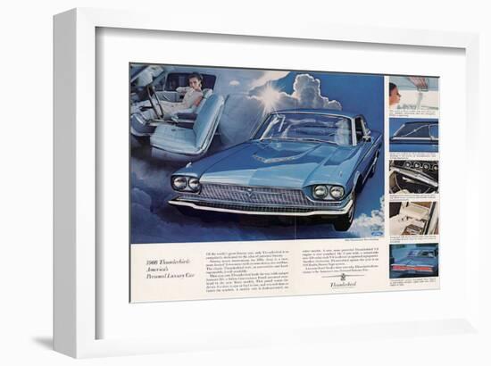 1966 Thunderbird Pers. Luxury-null-Framed Art Print