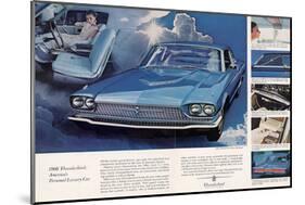 1966 Thunderbird Pers. Luxury-null-Mounted Art Print
