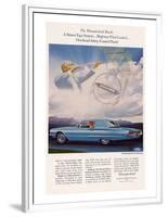 1966 Thunderbird Pilot Control-null-Framed Premium Giclee Print