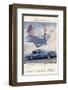 1966 Thunderbird Safety Panel-null-Framed Art Print