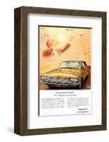 1966 Thunderbird Stereo Tape-null-Framed Art Print