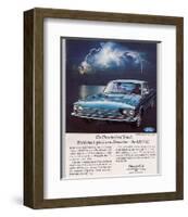 1966 Thunderbird-The 428 V-8-null-Framed Art Print