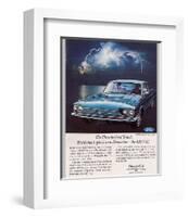 1966 Thunderbird-The 428 V-8-null-Framed Art Print