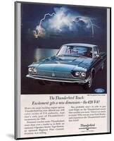 1966 Thunderbird-The 428 V-8-null-Mounted Art Print