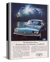 1966 Thunderbird-The 428 V-8-null-Stretched Canvas