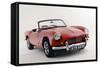 1966 Triumph Spitfire Mk2-null-Framed Stretched Canvas