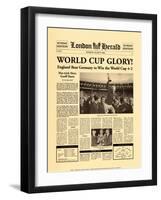 1966 World Cup-The Vintage Collection-Framed Art Print